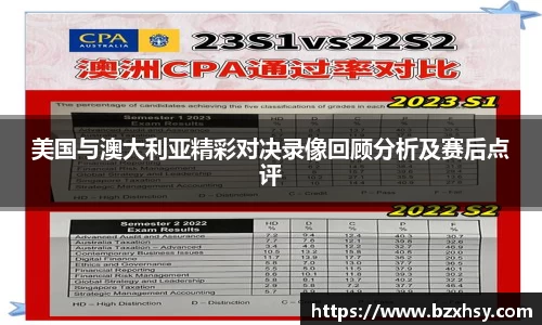 美国与澳大利亚精彩对决录像回顾分析及赛后点评
